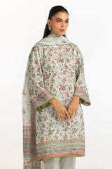 3PC Lawn Printed Suit IUSTKSD-2159