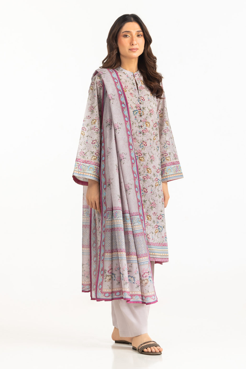 3PC Lawn Printed Suit