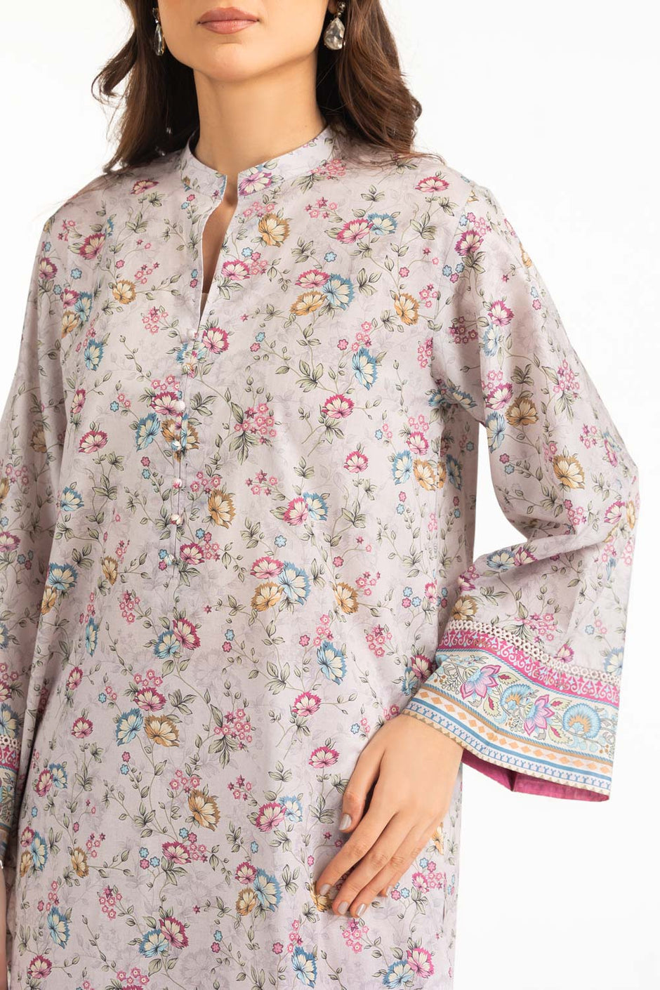 3PC Lawn Printed Suit IUSTKSD-2165