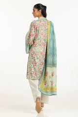 3PC Lawn Printed Suit IUSTKSD-2171