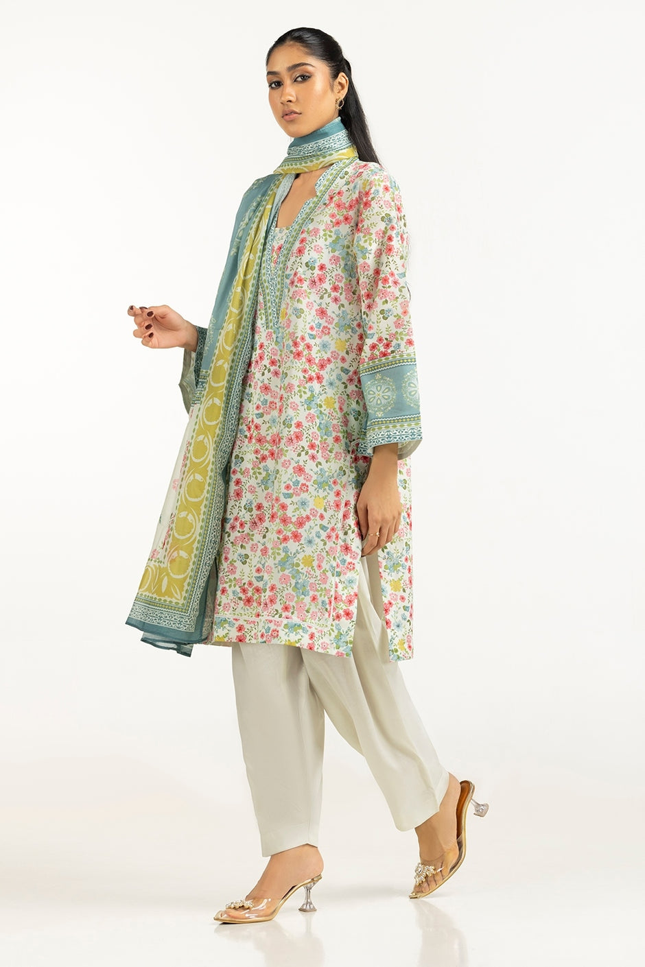 3PC Lawn Printed Suit