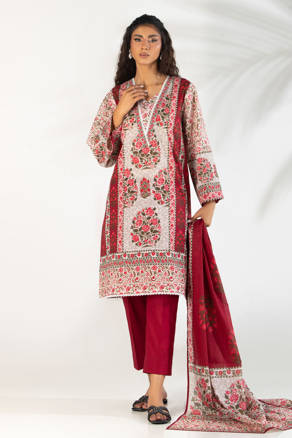 3PC Lawn Printed Suit