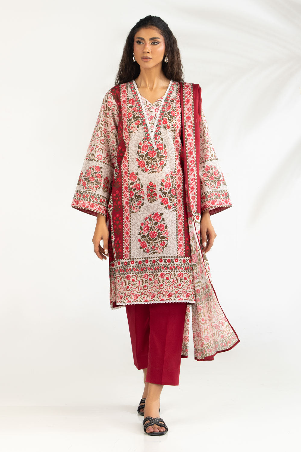 3PC Lawn Printed Suit