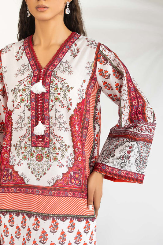 3PC Lawn Printed Suit IUSTKSD-2183