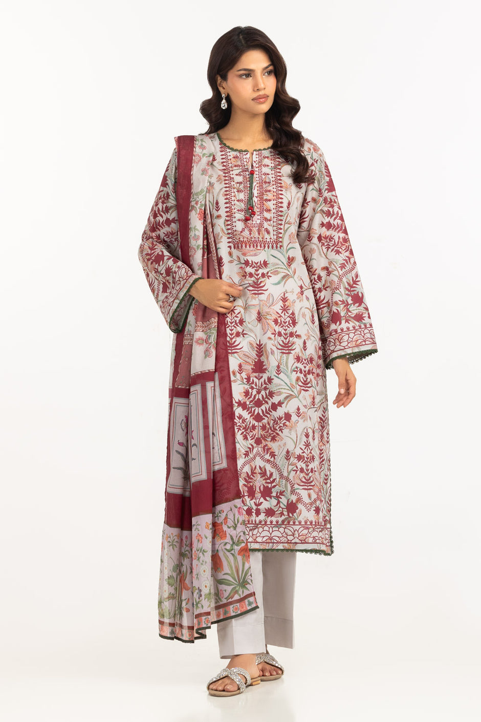 3PC Lawn Printed Suit