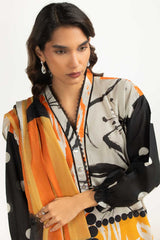 3PC Lawn Printed Suit IUSTKSD-2197