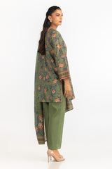3PC Lawn Printed Suit IUSTKSD-2201