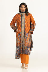 3PC Lawn Printed Suit IUSTKSD-2203