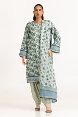 3PC Lawn Printed Suit IUSTKSD-2213