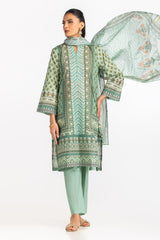 3PC Lawn Printed Suit IUSTKSD-2232