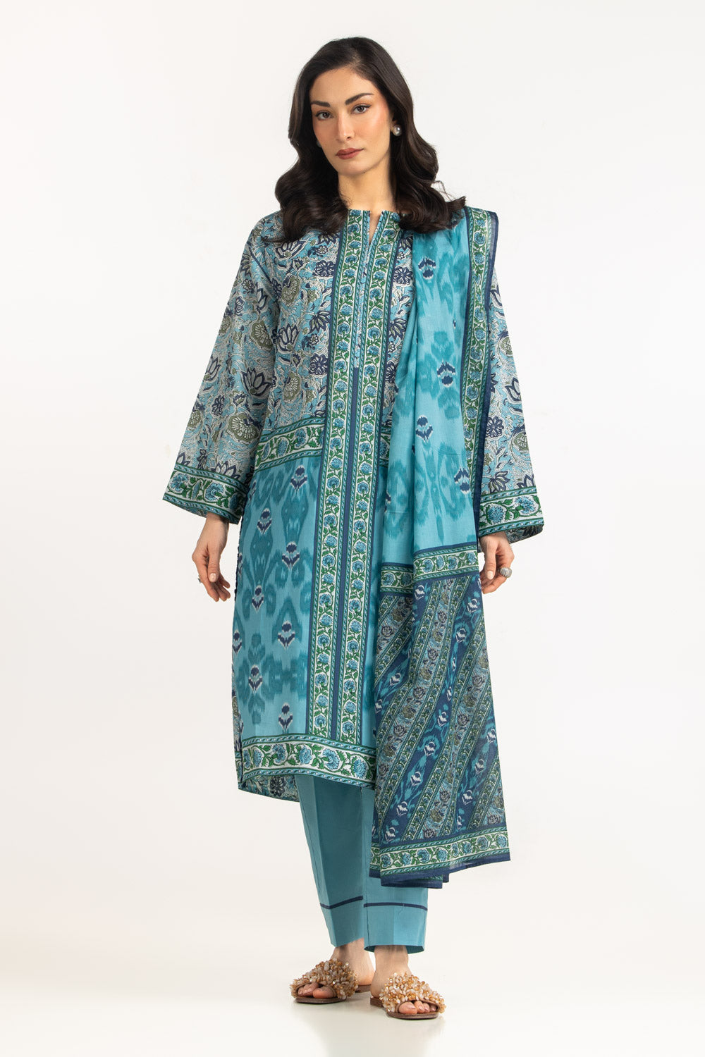 3PC Lawn Printed Suit