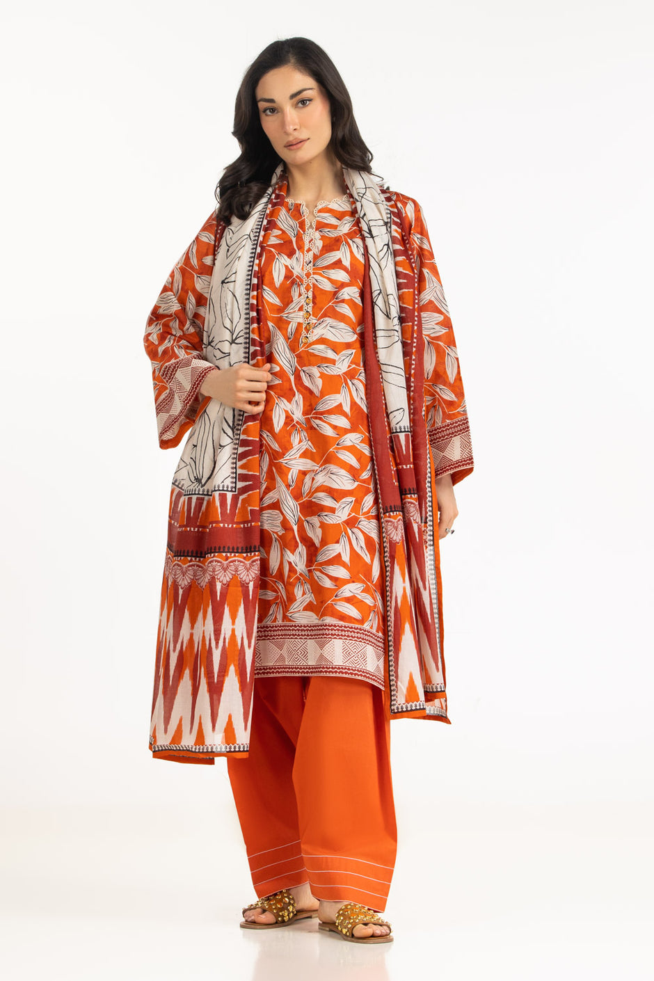 3PC Lawn Printed Suit