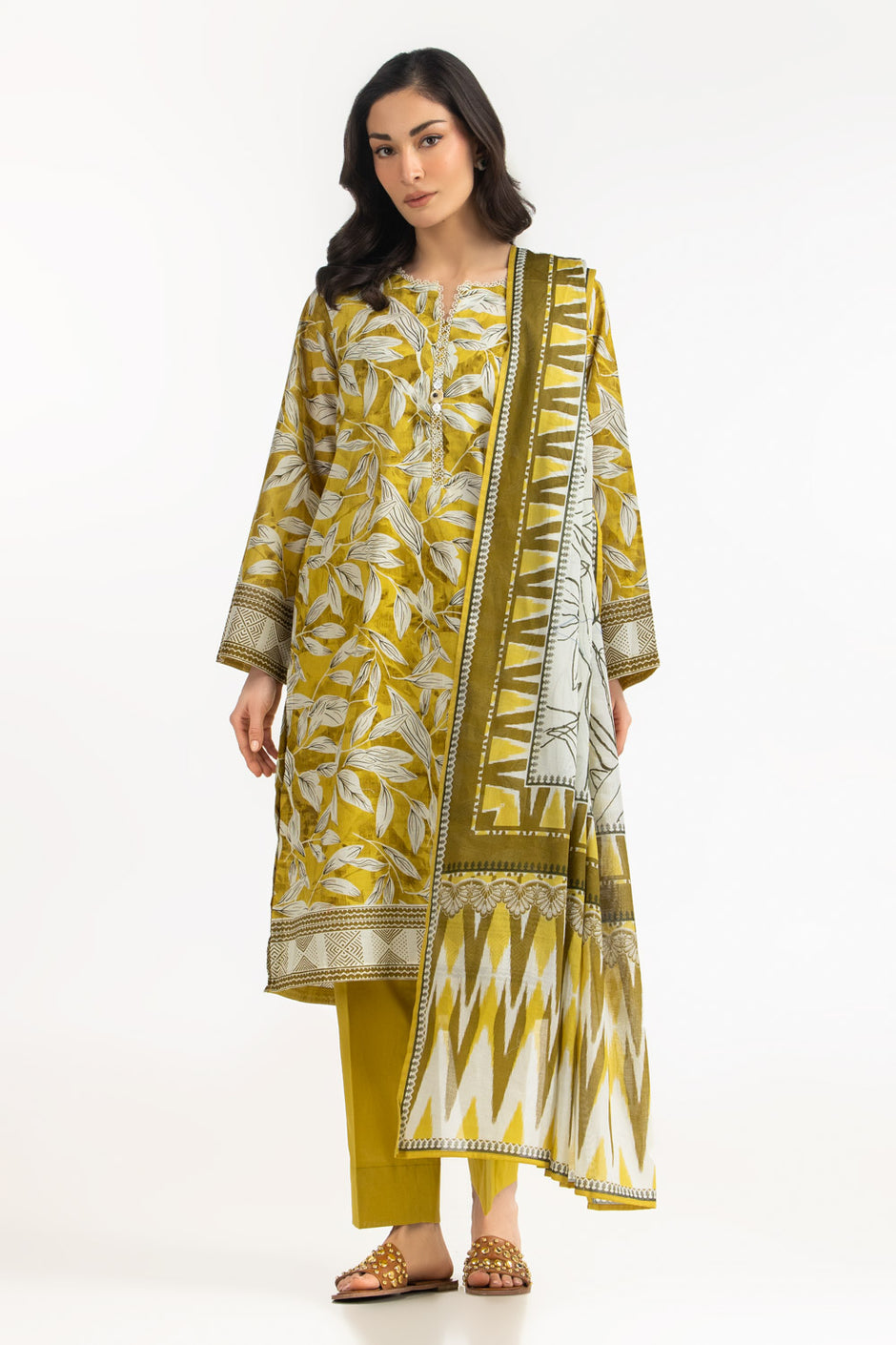 3PC Lawn Printed Suit