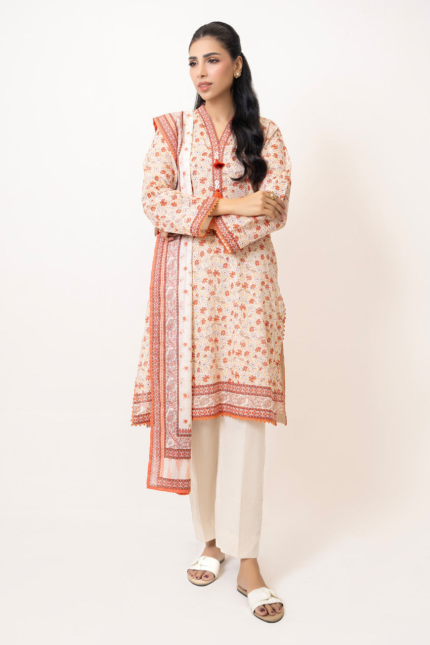 3PC Lawn Printed Suit