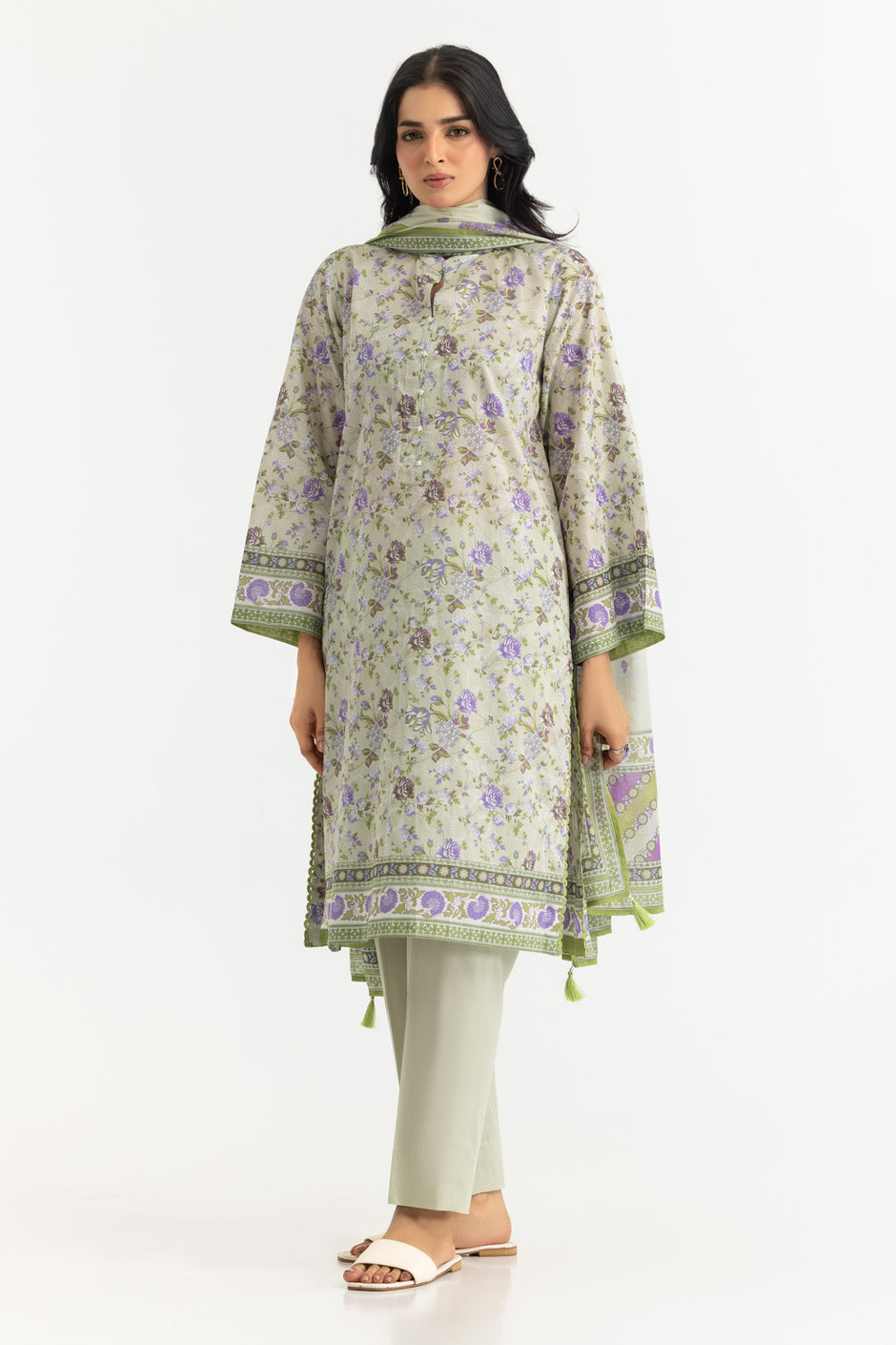 3PC Lawn Printed Suit