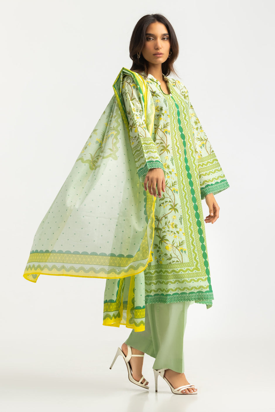 3PC Lawn Printed Suit
