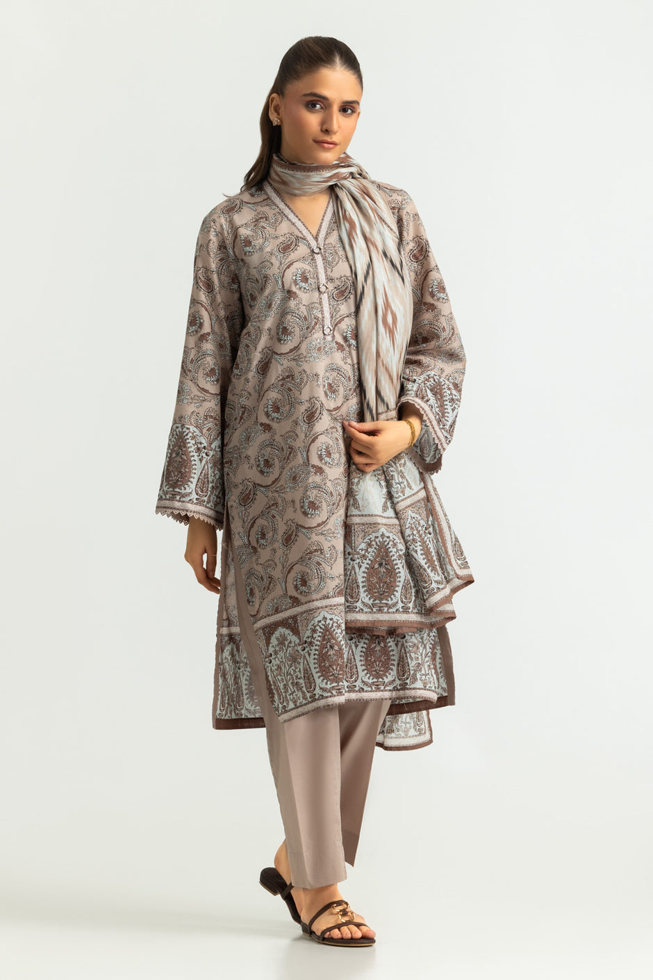 3PC Lawn Printed Suit