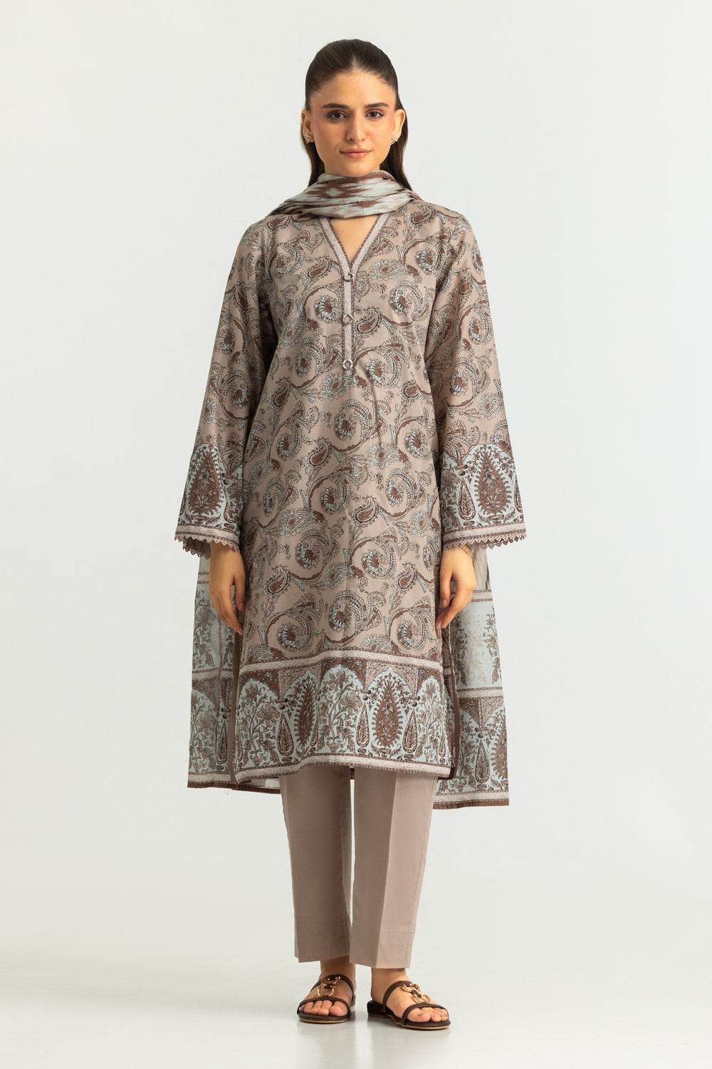 3PC Lawn Printed Suit