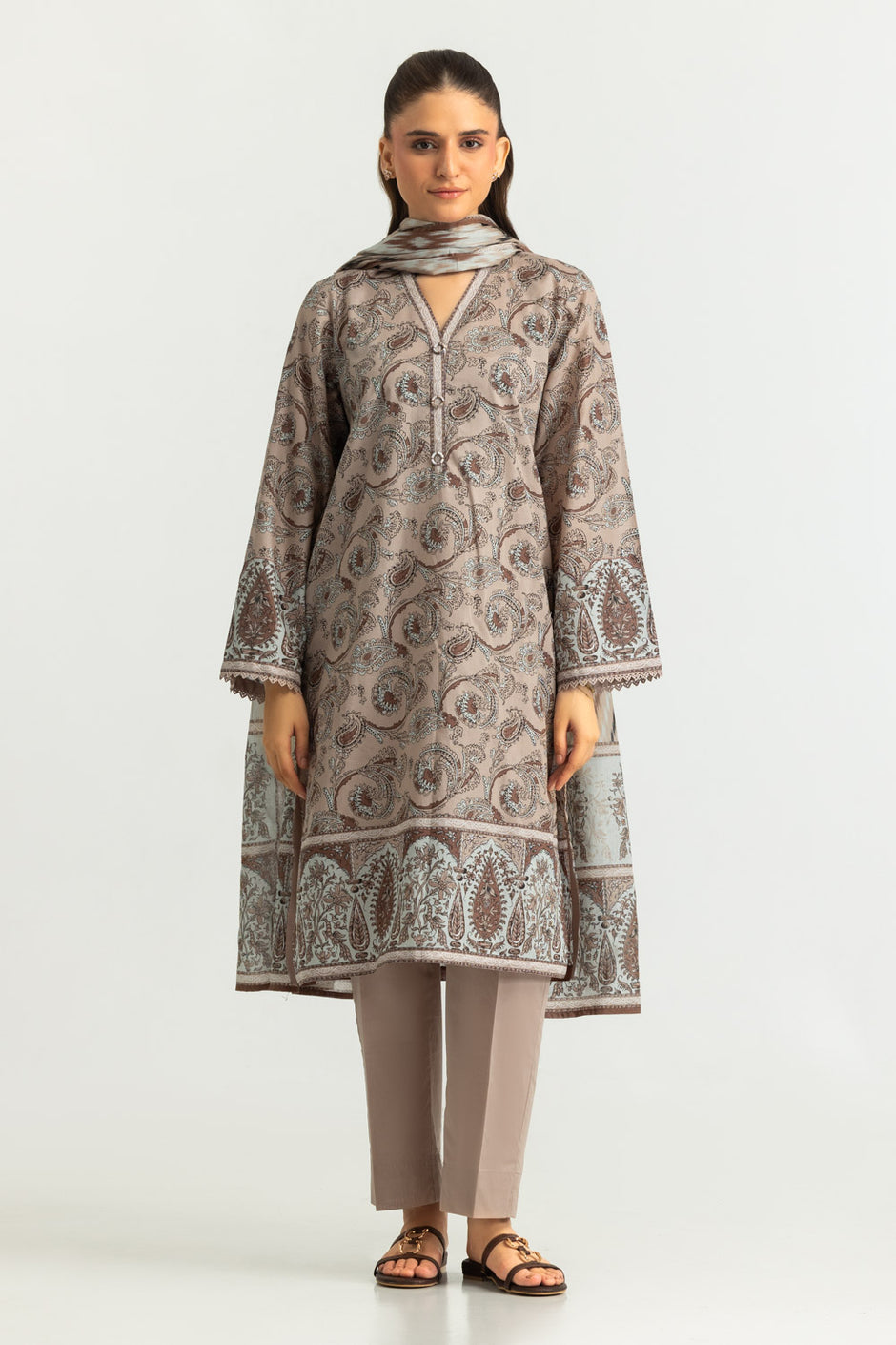3PC Lawn Printed Suit