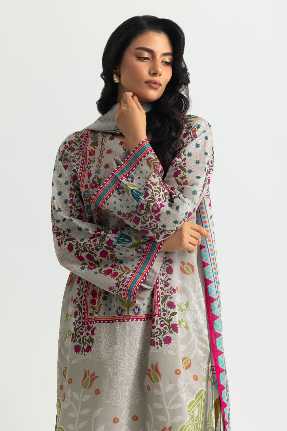 3PC Lawn Printed Suit