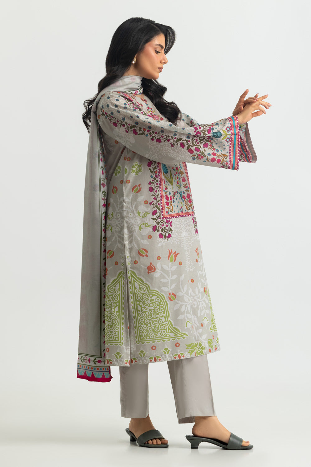 3PC Lawn Printed Suit