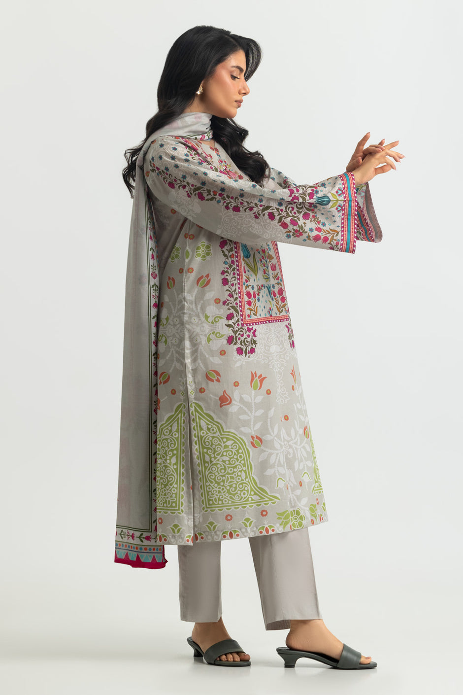 3PC Lawn Printed Suit