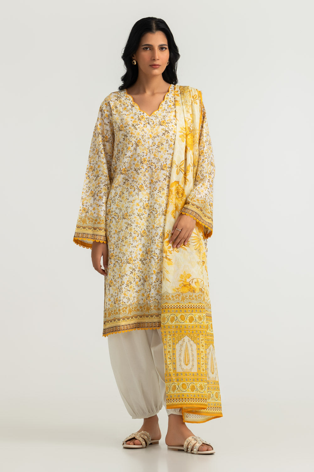 3PC Lawn Printed Suit
