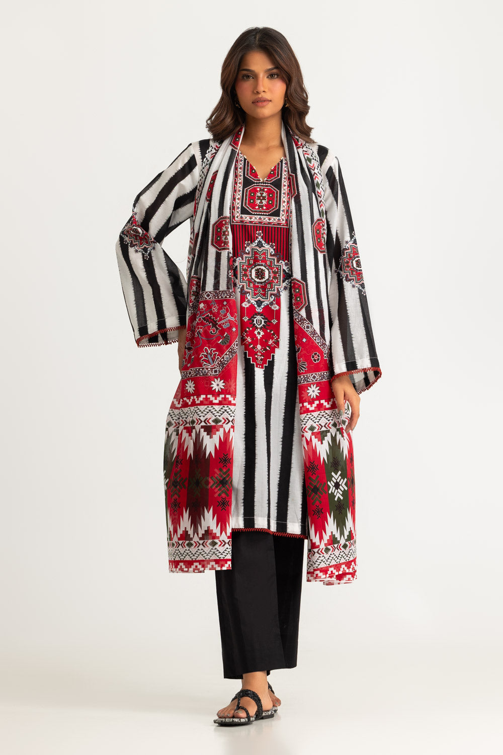3PC Lawn Printed Suit