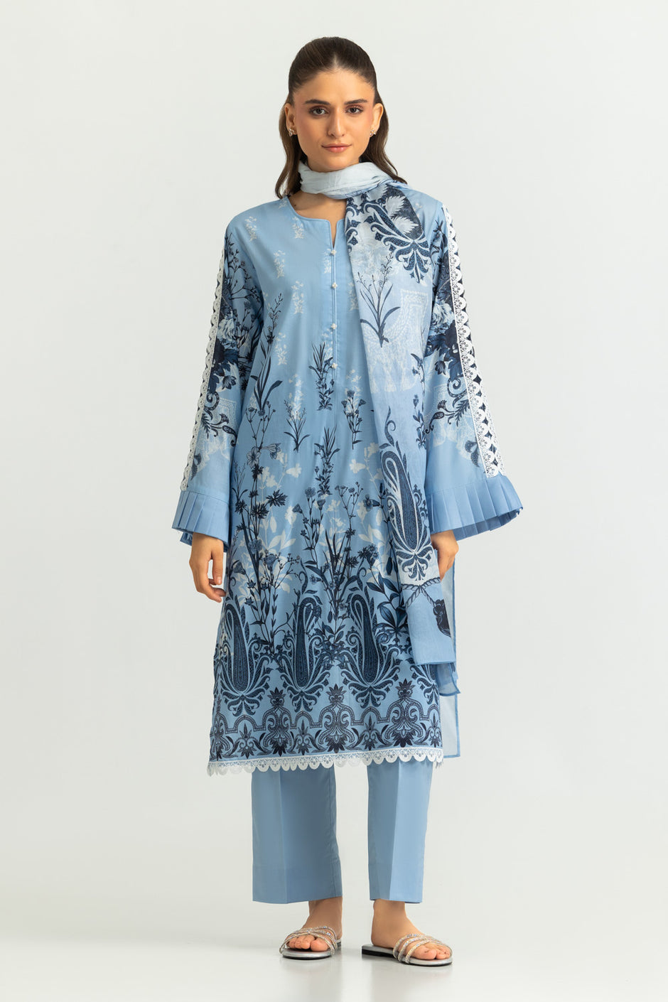 3PC Lawn Printed Suit