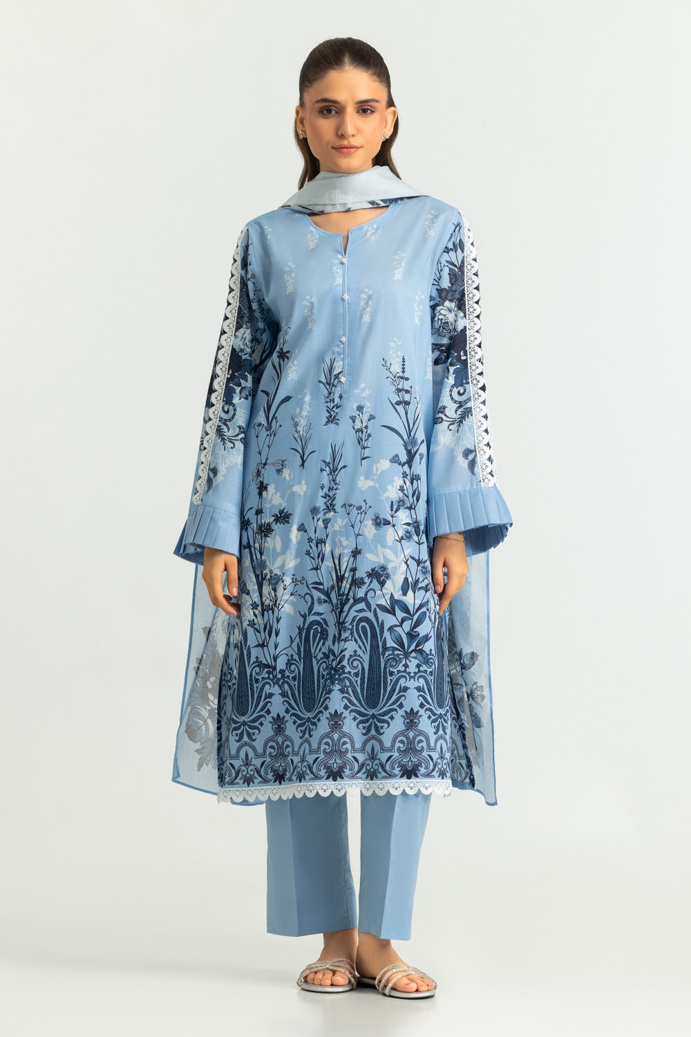 3PC Lawn Printed Suit