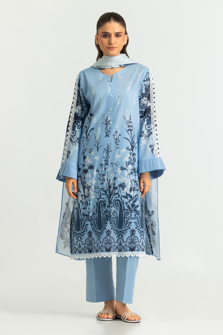 3PC Lawn Printed Suit
