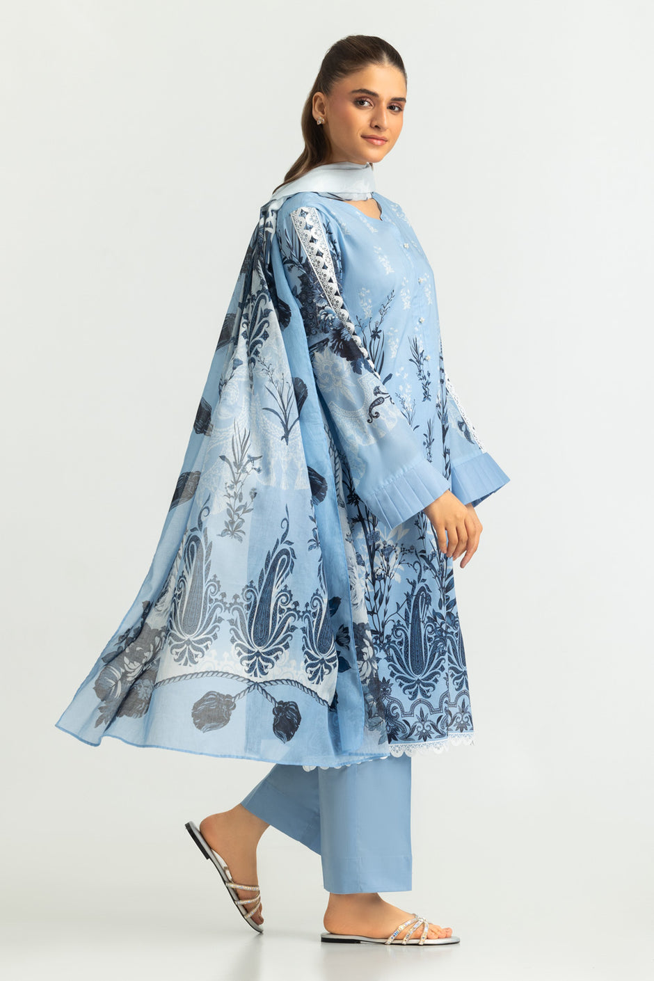 3PC Lawn Printed Suit