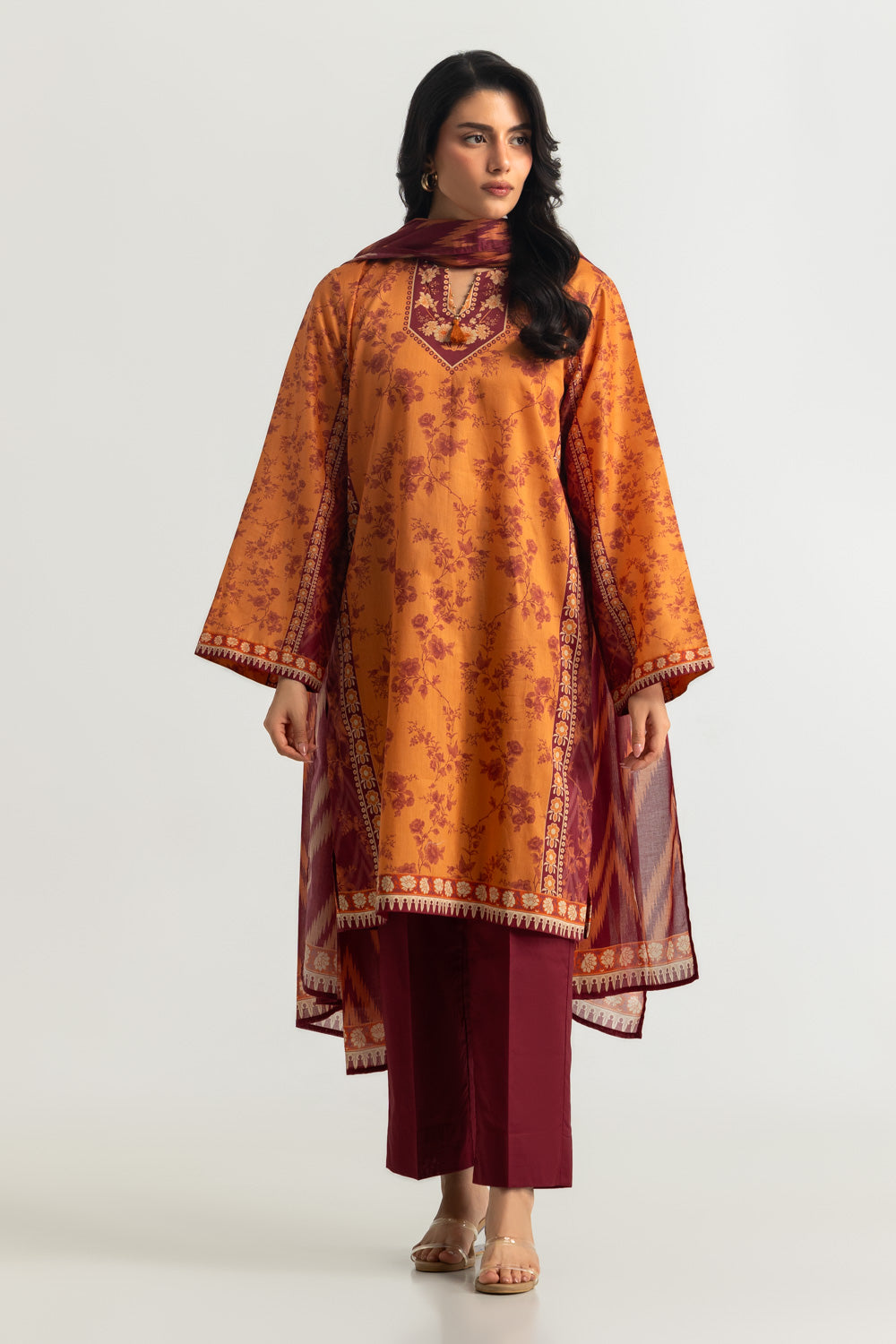 3PC Lawn Printed Suit