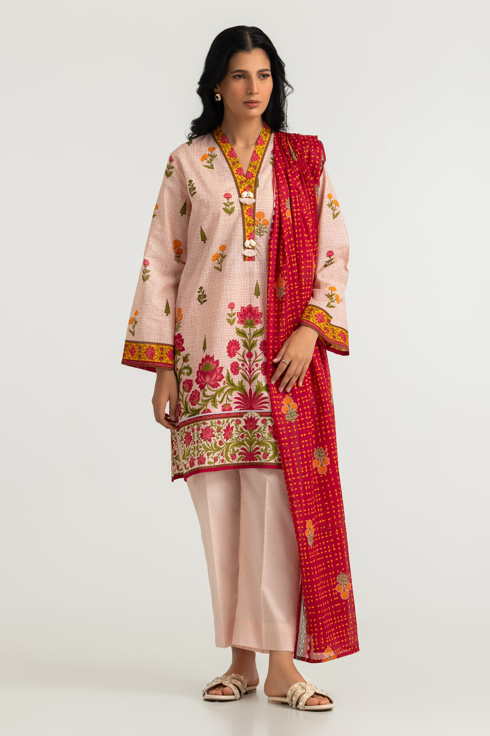 3PC Lawn Printed Suit