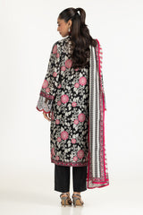 3PC Lawn Printed Suit With Embroidered IUSTKSD-2052