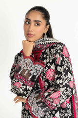 3PC Lawn Printed Suit With Embroidered IUSTKSD-2052
