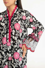 3PC Lawn Printed Suit With Embroidered IUSTKSD-2052