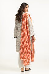 3PC Lawn Printed Suit With Embroidered IUSTKSD-2062