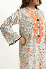 3PC Lawn Printed Suit With Embroidered IUSTKSD-2062