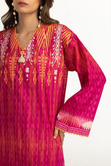 3PC Lawn Printed Suit With Embroidered IUSTKSD-2073