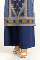 3PC Lawn Printed Suit With Embroidered IUSTKSD-2103