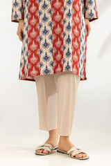 3PC Lawn Printed Suit With Embroidered IUSTKSD-2194