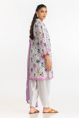 3PC Lawn Printed Suit With Embroidered IUSTKSD-2261