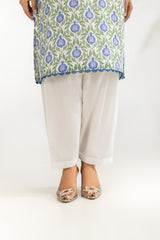 3PC Lawn Printed Suit With Embroidered