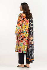 3PC Lawn Printed Suit With Embroidered IUSTKSD-2305