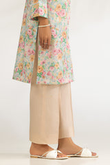 3PC Lawn Printed Suit With Embroidered IUSTKSD-2312