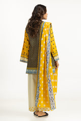 3PC Lawn Printed Suit With Embroidered Trouser IUSTKSD-2069