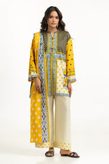 3PC Lawn Printed Suit With Embroidered Trouser IUSTKSD-2069