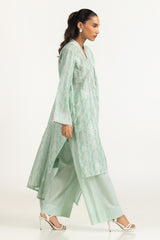 3PC Lawn Printed Suit with Embroidered IUSTKSD-2037