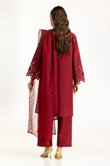 3PC Lawn Schiffli Embroidered Suit IUSTKSD-1082